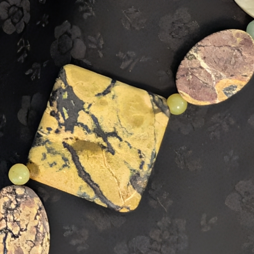 Jay King DTR Sterling Silver Multicolor Stone Necklace Bracelet Set DRT - Picture 15 of 16